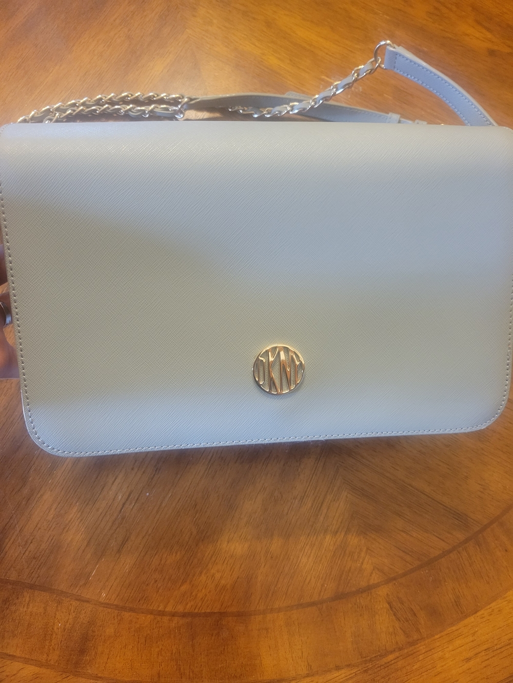DKNY Pale Blue Crossbody Shoulder Bag